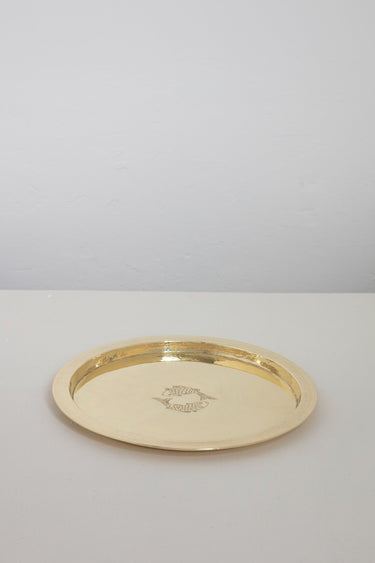 Round Tray with Fish