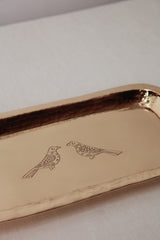 Bird Chiseled Tray - Orient 499
