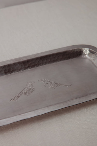Bird Chiseled Tray - Orient 499