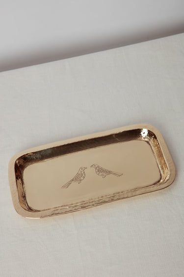 Bird Chiseled Tray - Orient 499