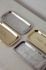 Bird Chiseled Tray - Orient 499