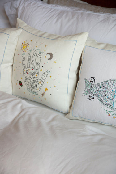 Hand Motif Cushion