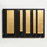 Calligraphy Kufi With Gold Leaves - Orient 499