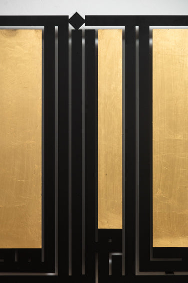 Calligraphy Kufi With Gold Leaves - Orient 499