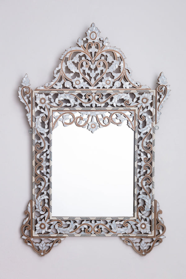 Mother of Pearl Lace Mirror