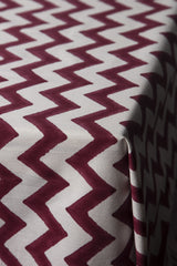 Chevron Red Tablecloth and Napkins Set - Orient 499