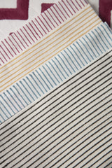 Chevron Red Tablecloth and Napkins Set - Orient 499