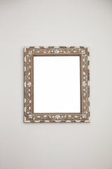 Flower Mother of Pearl Mirror