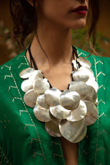 Shams Silver Necklace - Orient 499