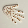 Ceramic Sun Hand - Orient 499