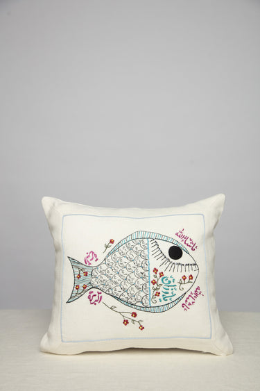Fish Motif Cushion