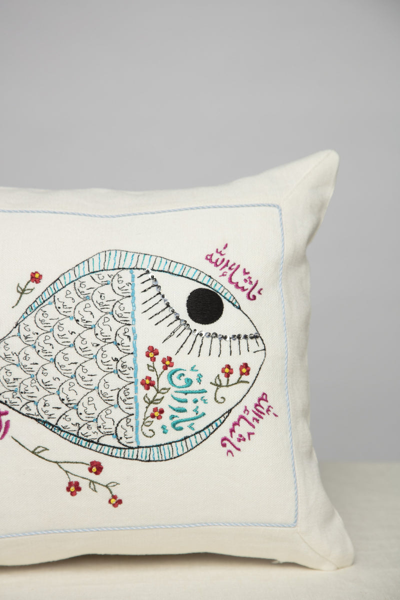 Fish Motif Cushion #1