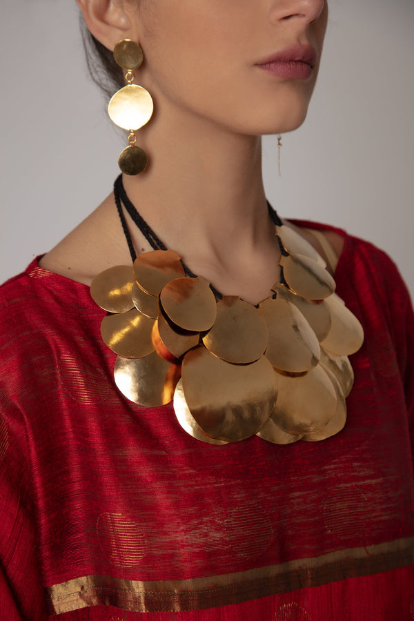 Shams Gold Necklace - Orient 499