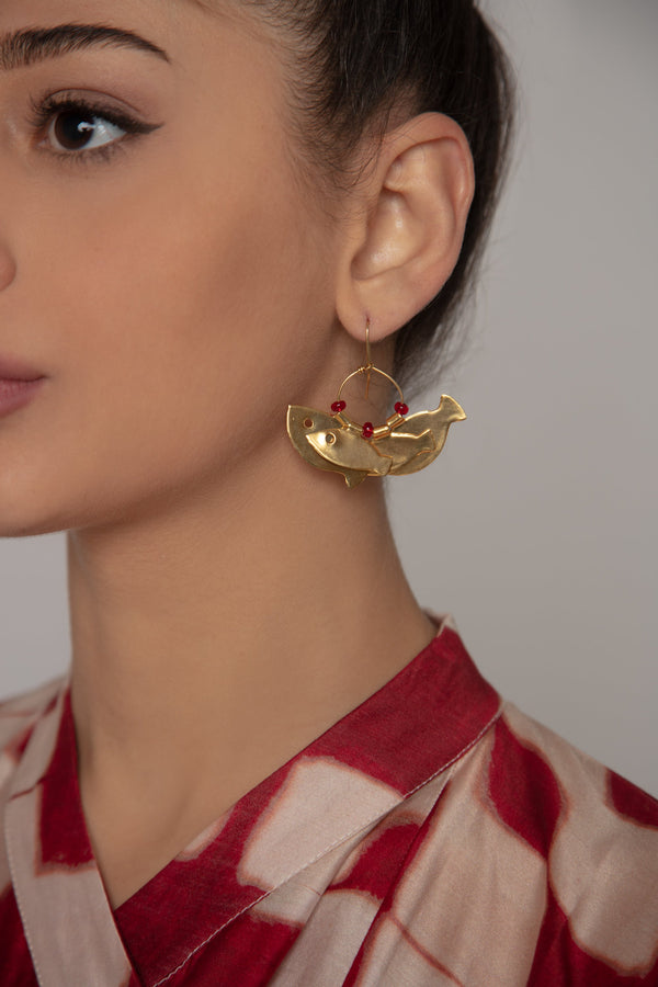 Fish Earrings - Orient 499