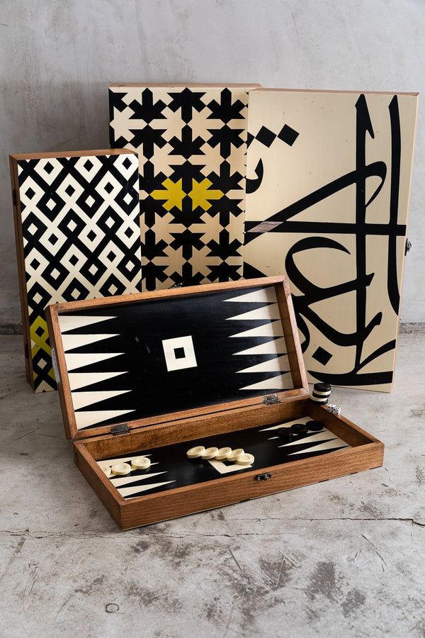 Backgammon Calligraphy Board - Orient 499