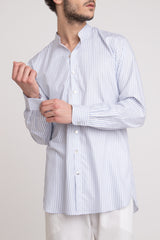 Philippe Cotton Blue Lines Shirt