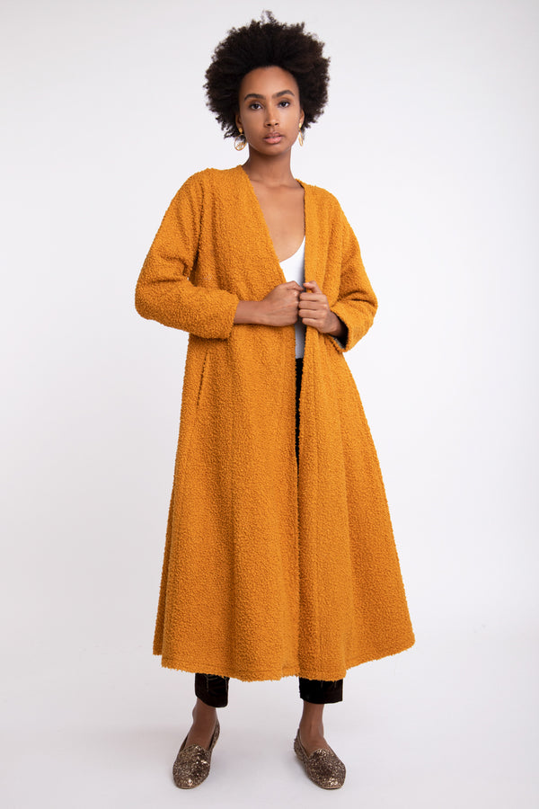Malaki Mohair Wool Coat
