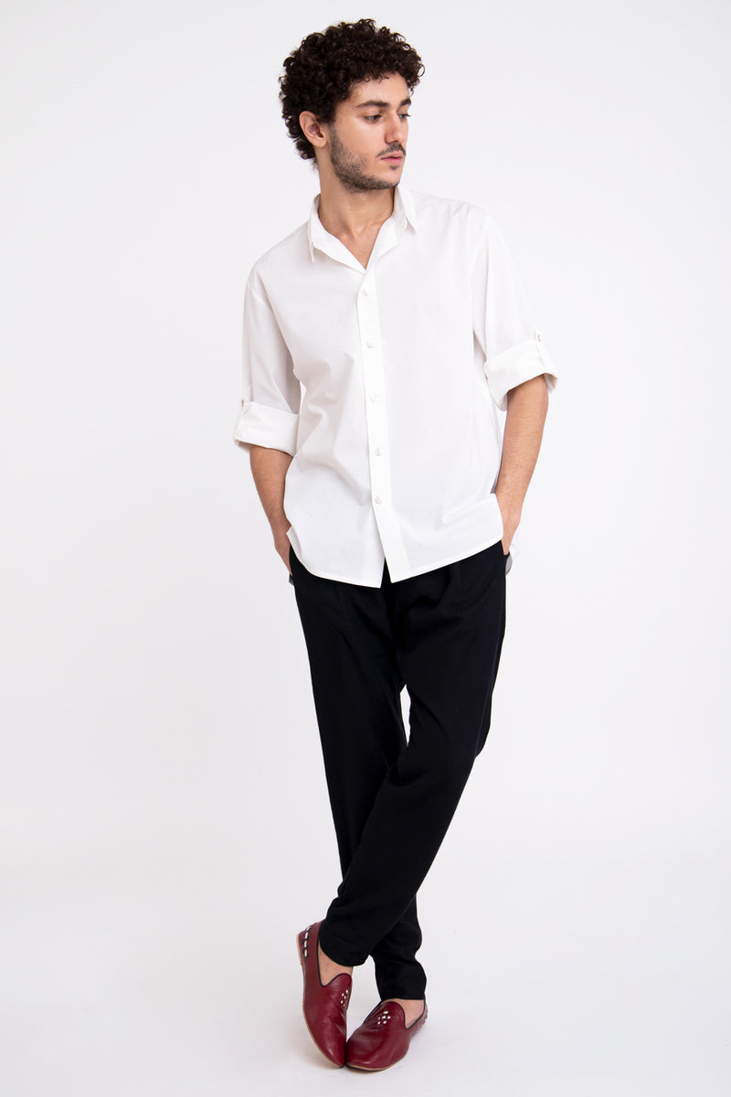 Mohamed White Shirt