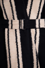 Malaki Wool Monochrome Coat