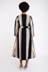 Malaki Wool Monochrome Coat