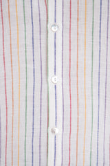 Philippe Linen Rainbow Shirt