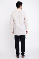 Philippe Linen Rainbow Shirt