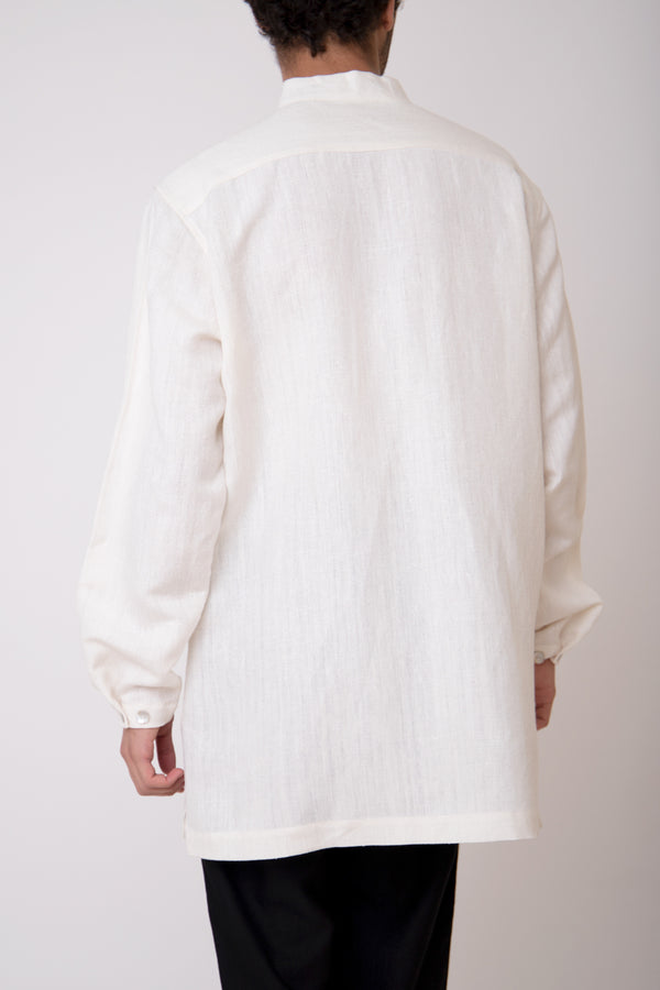 Zen Silk White Jacket
