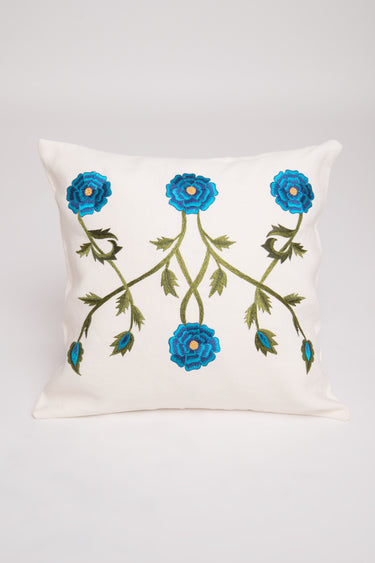 Small Poppy Flower Cushion