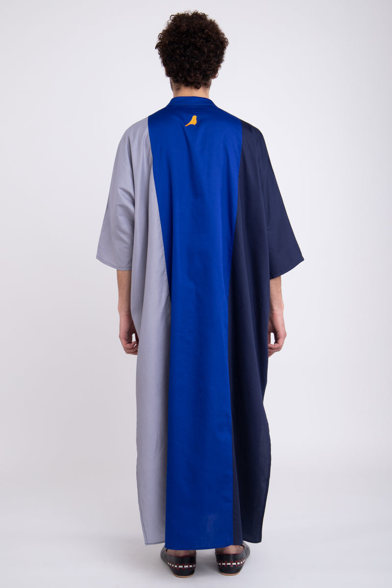 Frankie Cotton Royal Blue Jellaba