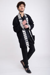 Khaled Bamboo Silk Ikat Jacket