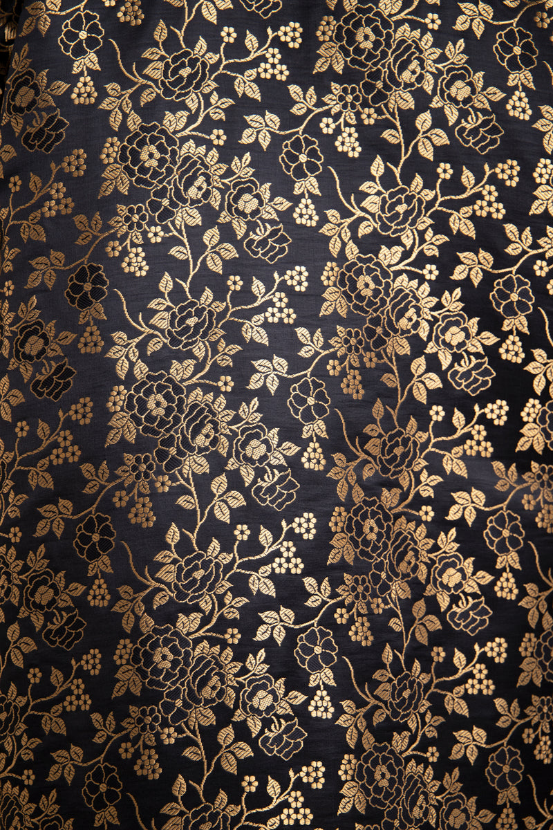 Why Silk Brocade Gold Jacket