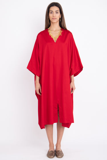 Fahed Cotton Satin Jellaba