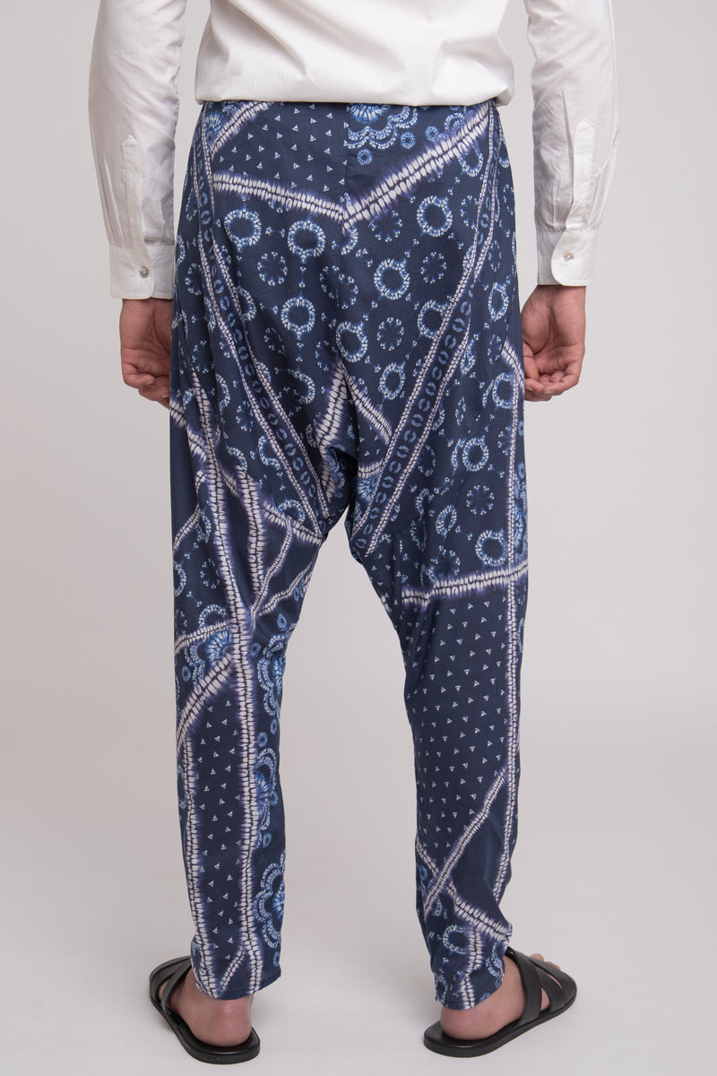Wael Cotton Indigo Sirwal