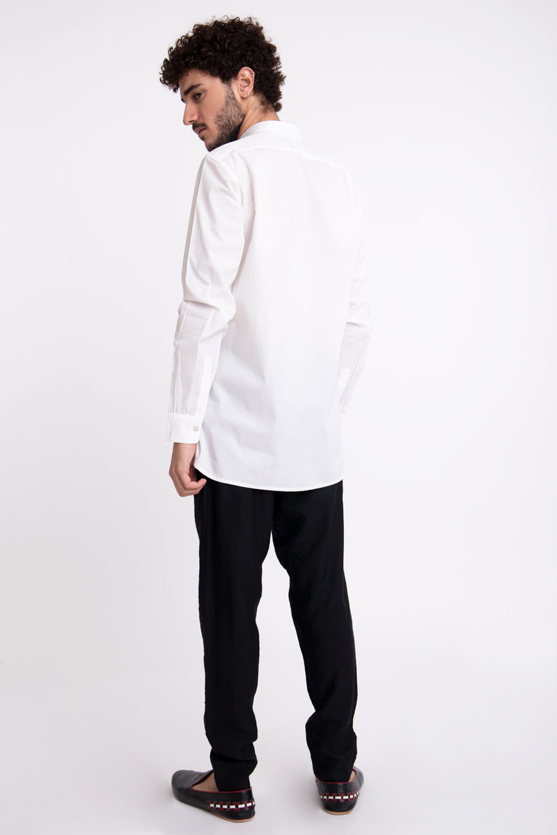 Philippe Cotton White Shirt